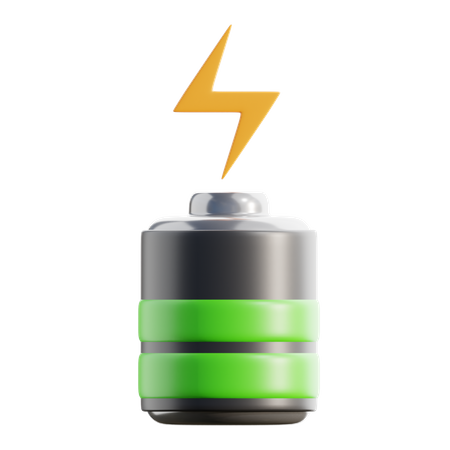 Carregamento ecológico de bateria  3D Icon
