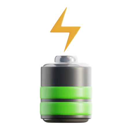 Carregamento ecológico de bateria  3D Icon