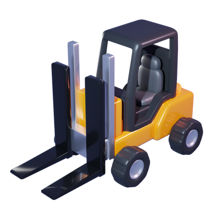 Carrello elevatore  3D Icon