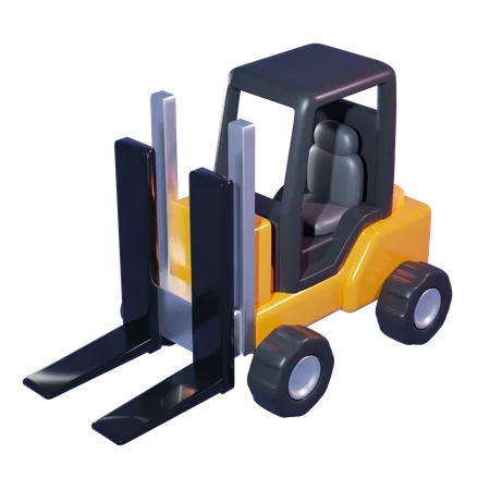 Carrello elevatore  3D Icon