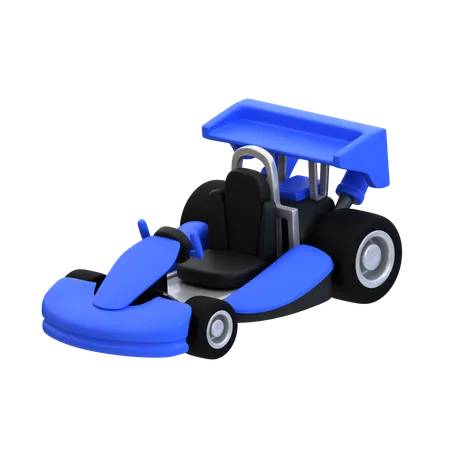 Carreras de karts  3D Icon