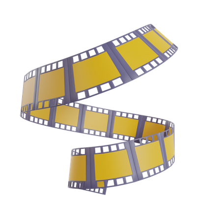 Carrete de película  3D Icon