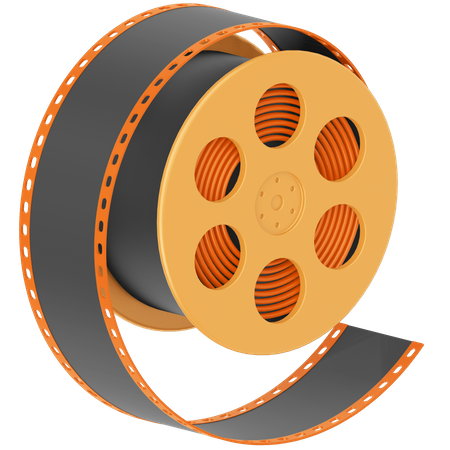 Carrete de película  3D Icon
