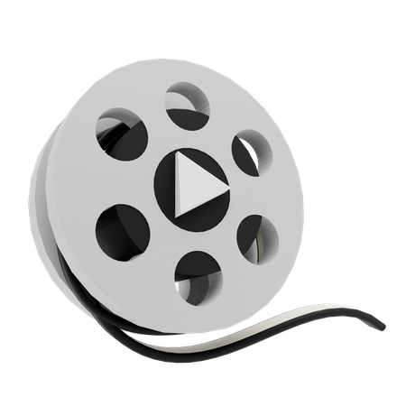 Carrete de película  3D Icon