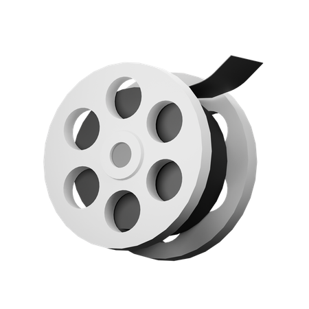 Carrete de película  3D Icon