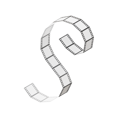 Carrete de película  3D Icon