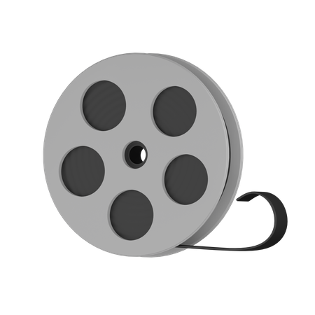 Carrete de película  3D Icon