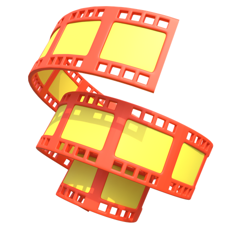 Carrete de película  3D Icon