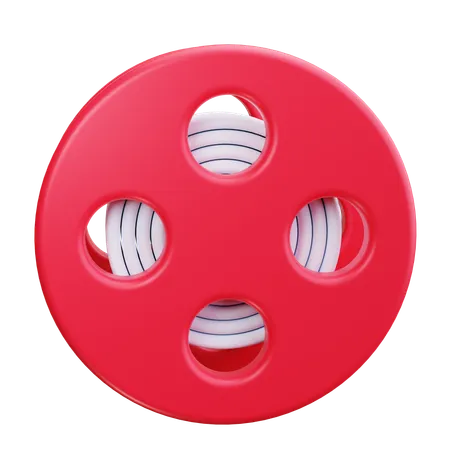 Carretel  3D Icon