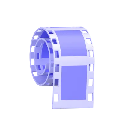 Rolo de filme  3D Icon