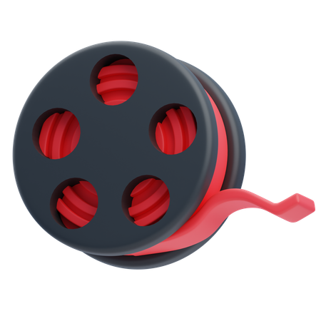 Rolo de filme  3D Icon