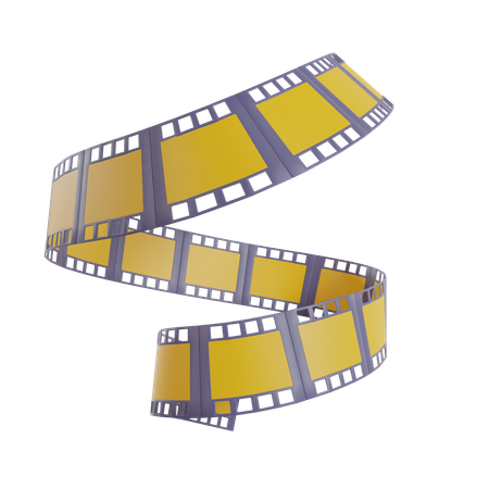 Rolo de filme  3D Icon