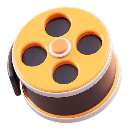 Rolo de filme  3D Icon