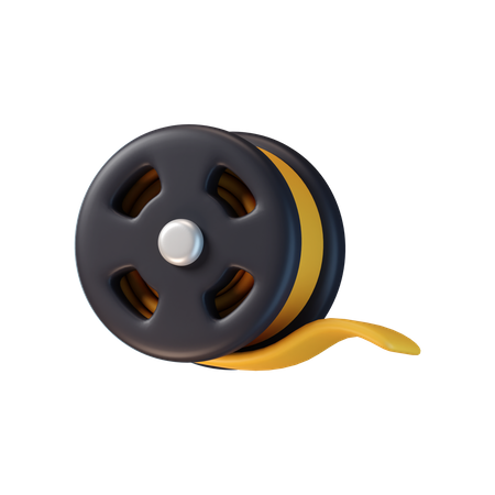 Rolo de filme  3D Icon