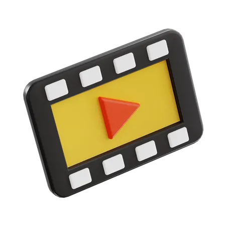 Rolo de filme  3D Icon