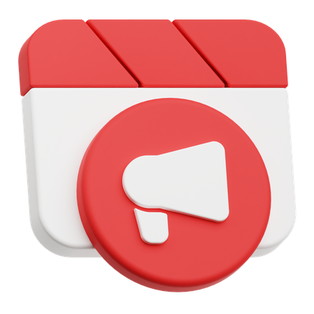 Carretel de marketing  3D Icon