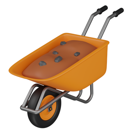 Carretilla  3D Icon