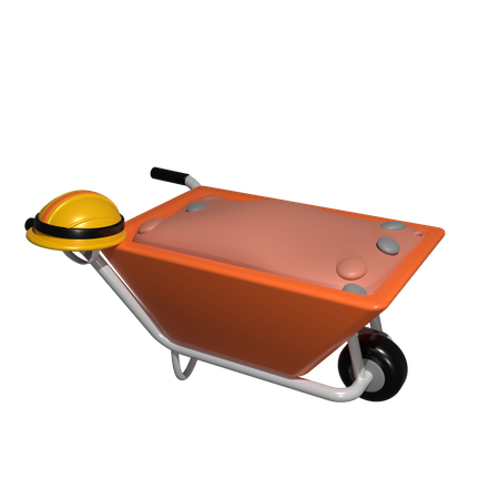 Carretilla  3D Icon