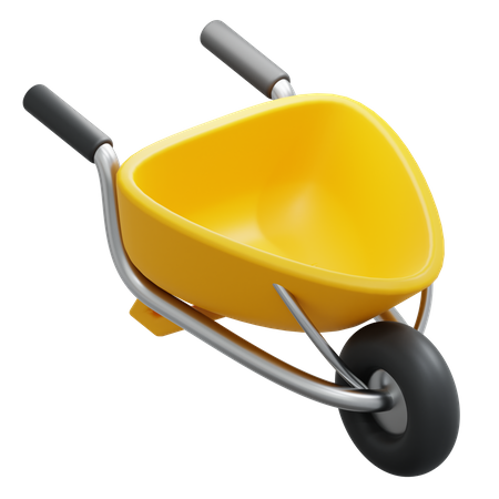 Carretilla  3D Icon