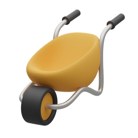 Carretilla  3D Icon