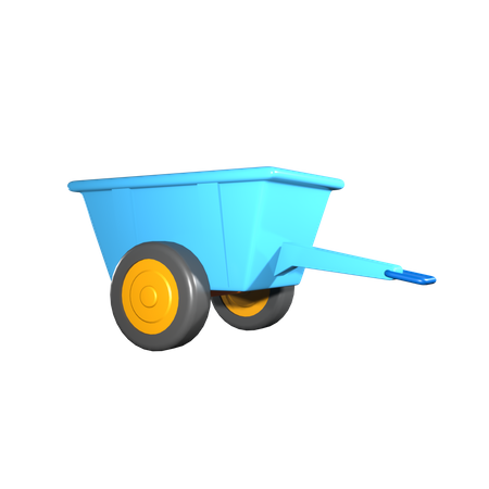 Carretilla  3D Icon