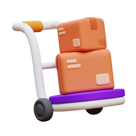 Carretón  3D Icon
