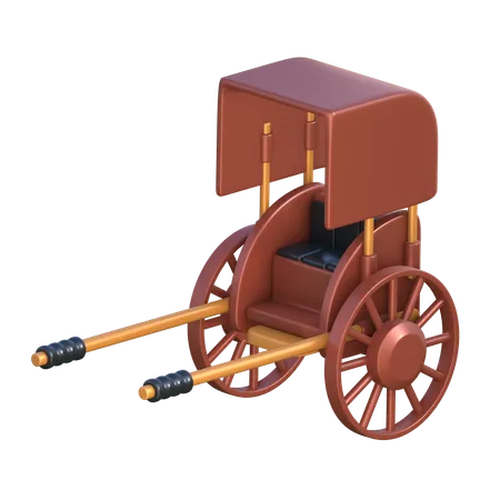 Carriage  3D Icon
