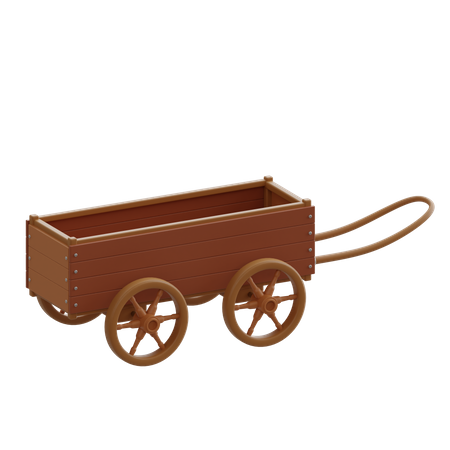 Carriage  3D Icon