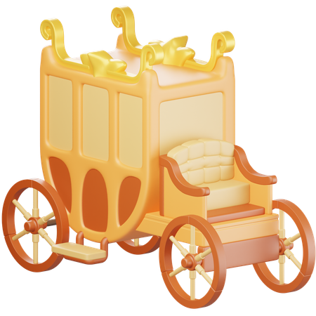 Carriage  3D Icon