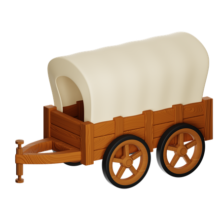 Carriage  3D Icon