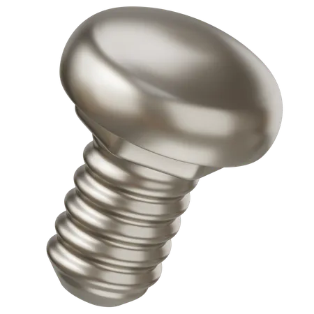 Carriage Bolt  3D Icon