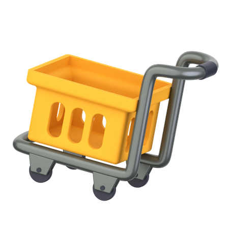 Carrinho  3D Icon