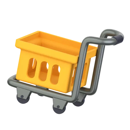 Carrinho  3D Icon