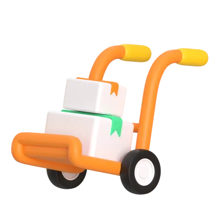 Carrinho  3D Icon