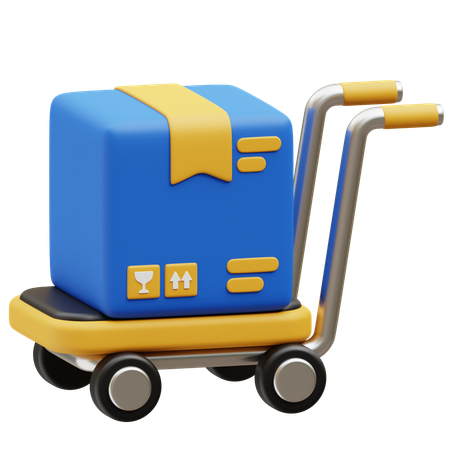 Carrinho  3D Icon