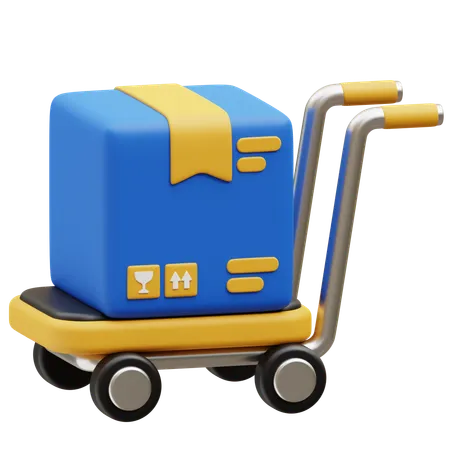 Carrinho  3D Icon