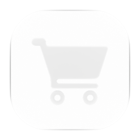 Carrinho  3D Icon