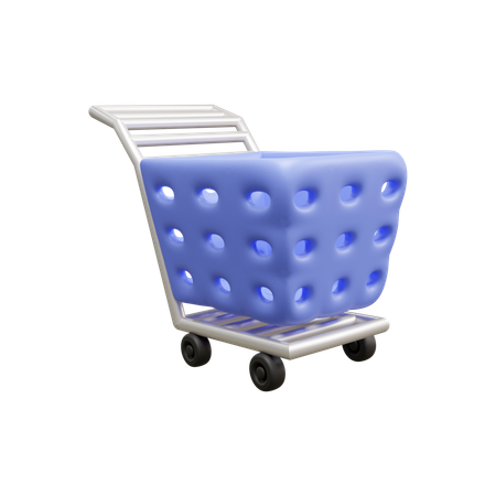 Carrinho de compras  3D Icon