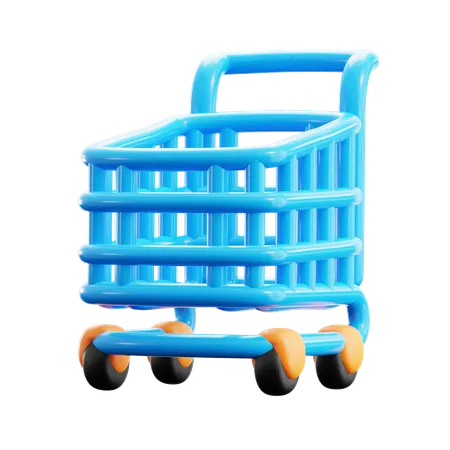 Carrinho de compras  3D Icon