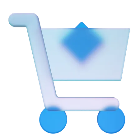 Carrinho de compras  3D Icon