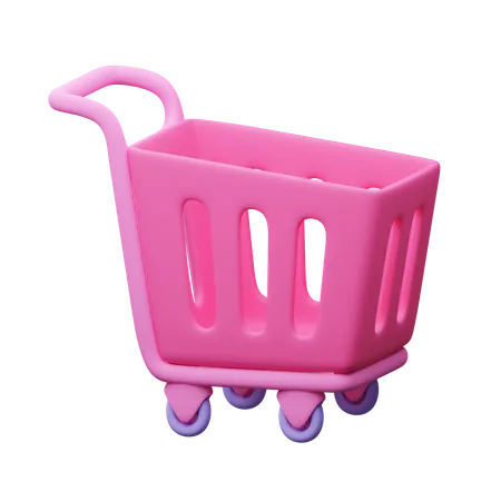 Carrinho de compras  3D Icon