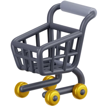 Carrinho de compras  3D Icon