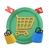 Carrinho de compras