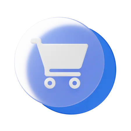 Carrinho de compras  3D Icon