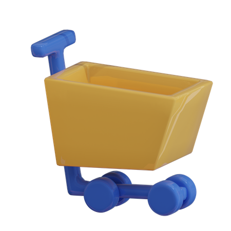 Carrinho de compras  3D Icon