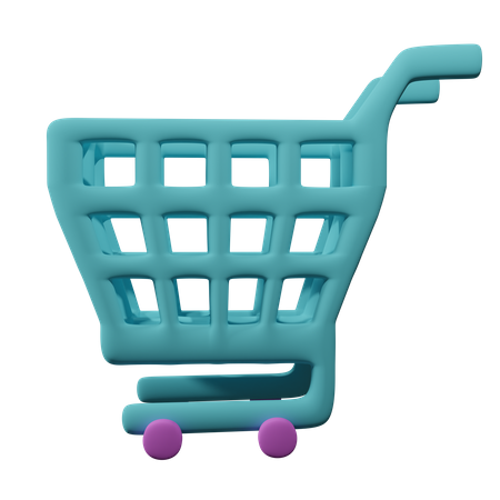 Carrinho de compras  3D Icon