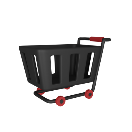 Carrinho de compras  3D Icon