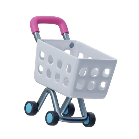 Carrinho de compras  3D Icon