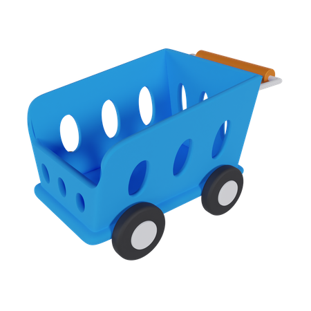 Carrinho de compras  3D Icon