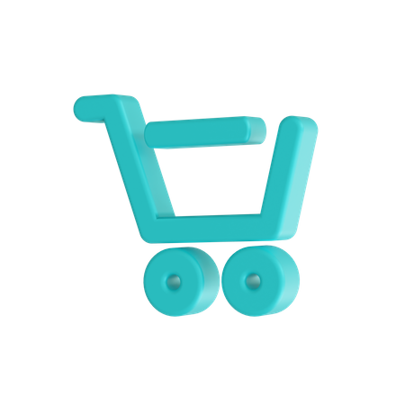 Carrinho de compras  3D Icon